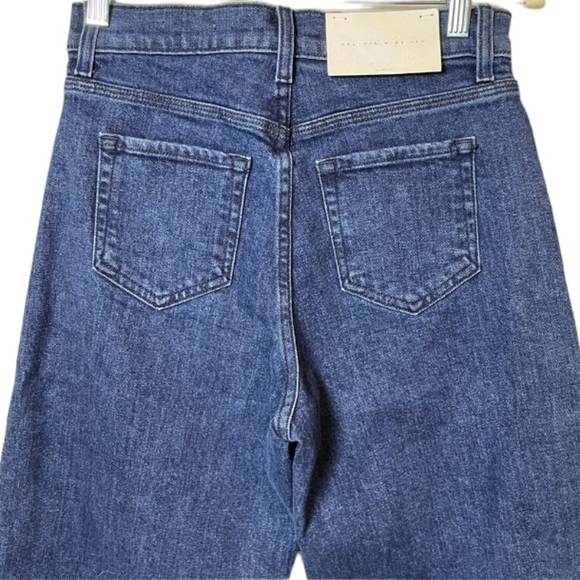 BLDWN Jeans Women’s Sz 26 Blue Cropped Wide Leg 90s Flare - Picture 7 of 11